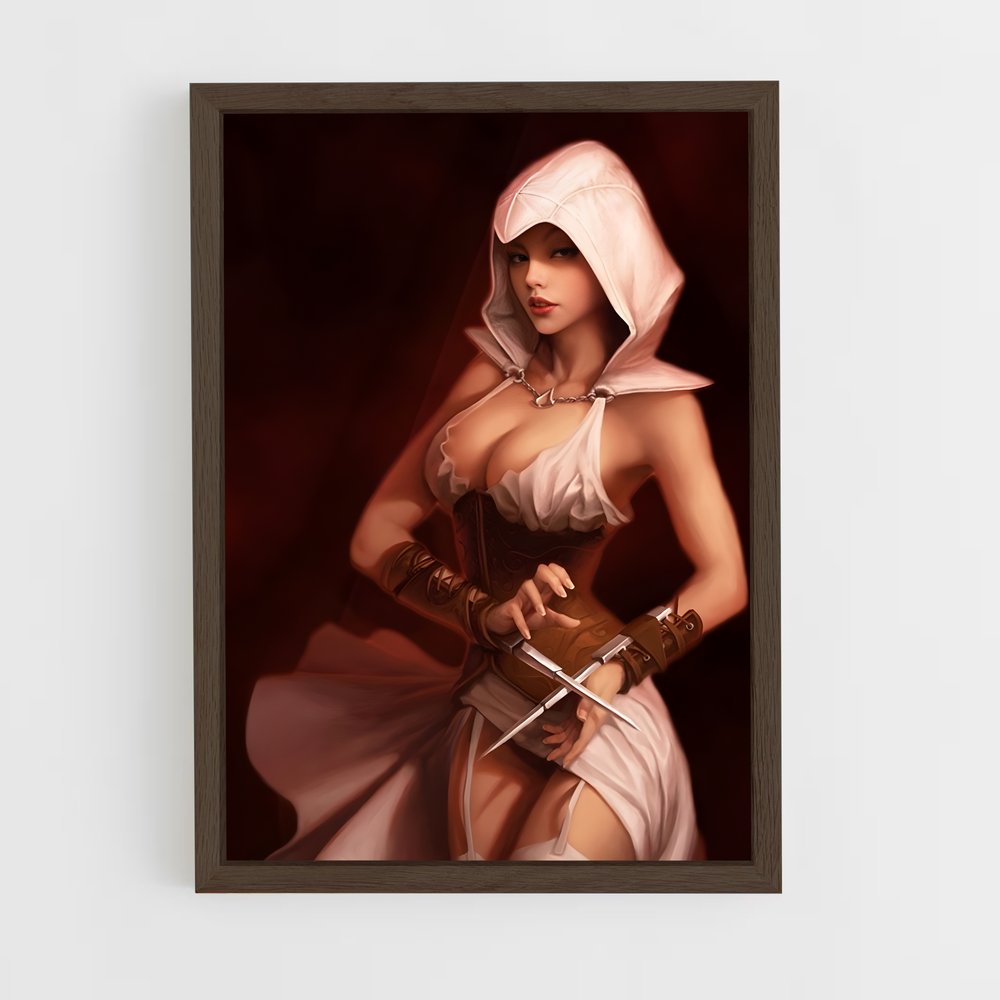 Poster L'Assassine Éthérée – affiche Assassin's Creed (vue 5)